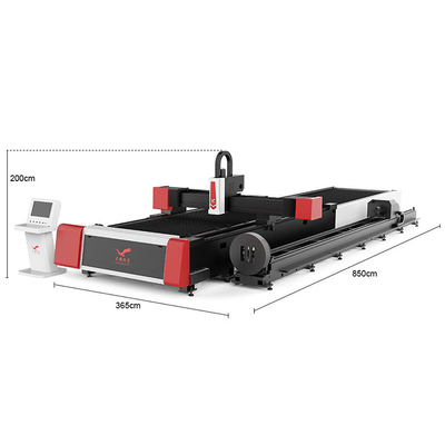 Cypcut Hypcut Metal Sheet Tube Laser Cutting Machine 3015 With Exchange Platform